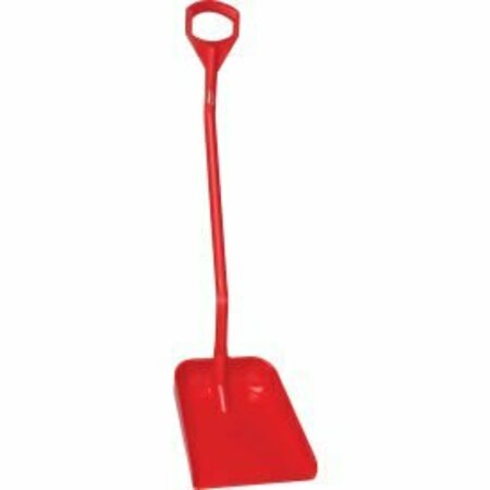 REMCO Vikan Ergonomic Shovel- Large Blade, Red 56014